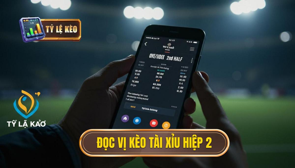 Kèo Tài Xỉu Hiệp 2: Chiến Lược Chinh Phục Tỷ Lệ Kèo Hấp Dẫn Nhất 2 Kỹ Thuật Đọc Vị Tỷ Lệ Kèo Tài Xỉu Hiệp 2