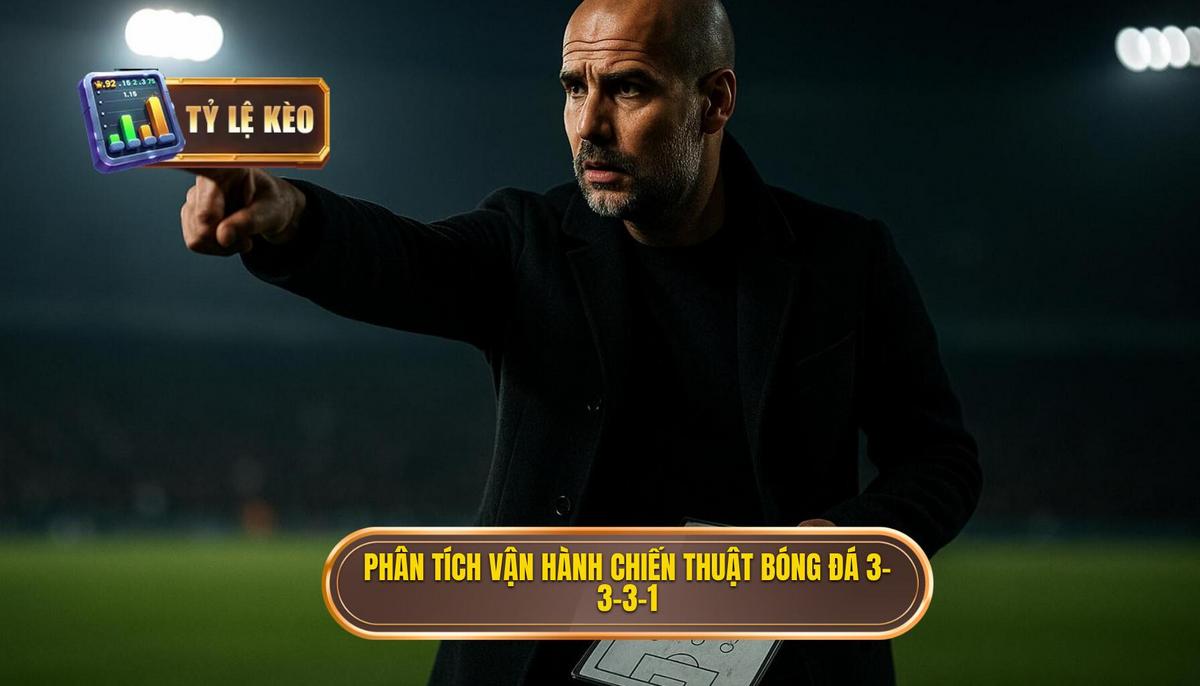 Phân tích Chuyên sâu về Vận hành Chiến thuật bóng đá 3-3-3-1