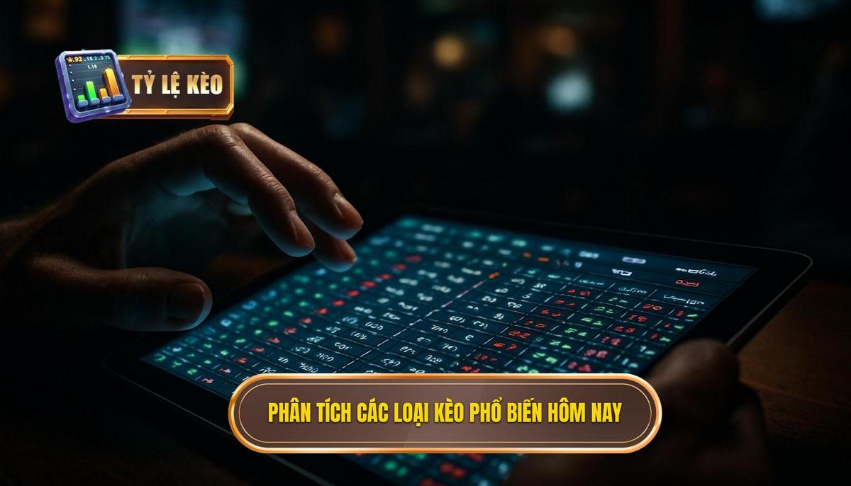 Tỷ lệ kèo live hôm nay: Nghệ thuật đọc vị biến động bảng kèo trực tuyến 2 Phân tích các loại kèo phổ biến trong bảng tỷ lệ kèo live hôm nay