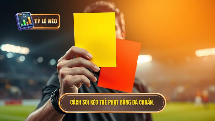 Bí quyết chọn kèo thẻ phạt: Cẩm nang soi kèo bách chiến bách thắng 1 Hiểu rõ bản chất của kèo thẻ phạt trong bóng đá